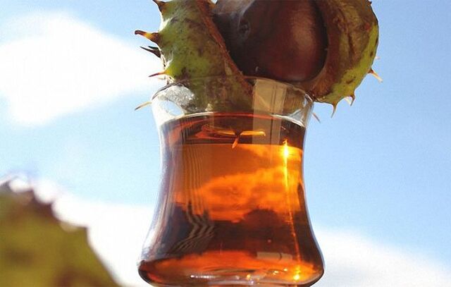 Infusion on chestnuts